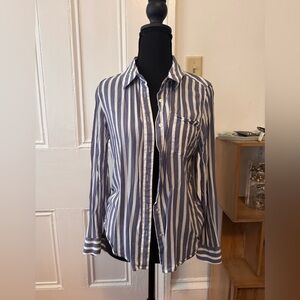Vintage striped women’s button down
